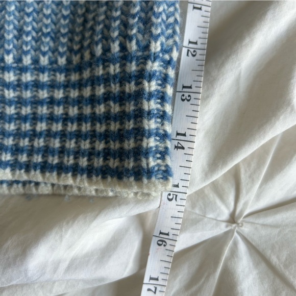 Zara Knit Womens Nautical Small Blue Patterned Women's Sweater - Picture 4 of 6